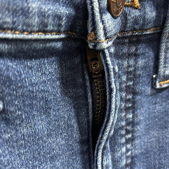 UpWest High Rise,Boot Cut, 5 pocket,belt loop,zip fly,elastic back waist stretch - Picture 4 of 11